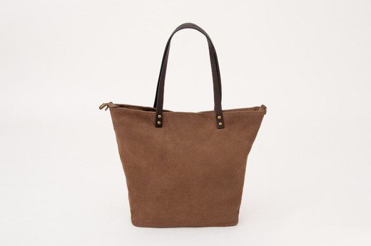 Sac en cuir marron pour femme modèle 20221C