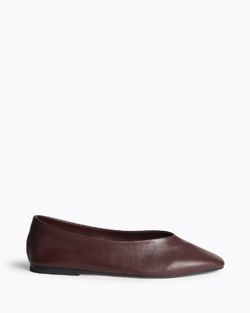 Ballerine plate Corina Bordeaux Modèle M5595