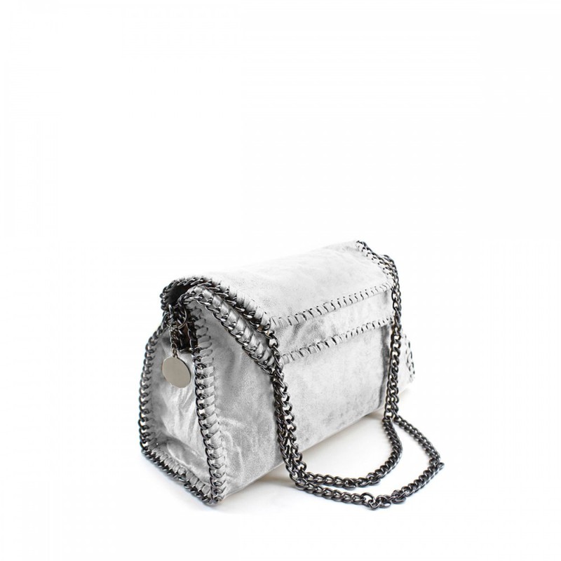 Bolso Cadenas Plata — Oliva bags & shoes