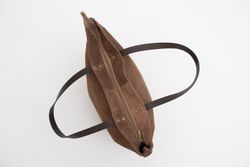 Sac en cuir marron pour femme modèle 20221C