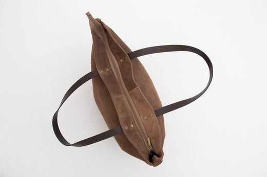 Sac en cuir marron pour femme modèle 20221C