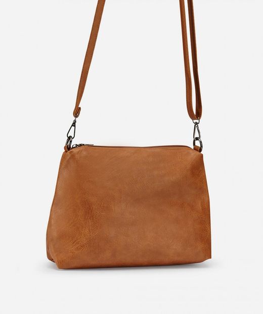 Bolso shopper tachuelas color camel