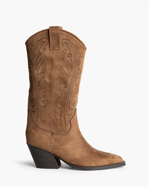 Bota estilo cowboy, Corina, Camel