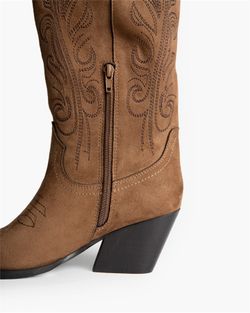 Bota estilo cowboy, Corina, Camel