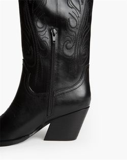 Bota estilo cowboy,Corina,Negro