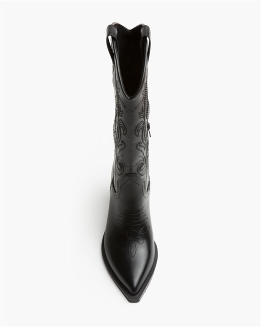 Bota estilo cowboy,Corina,Negro