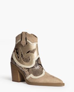 Bottine Cowboy Noire Corina M4745