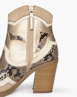 Bottine Cowboy Noire Corina M4745