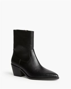 Botín estilo cowboy CORINA, Negro