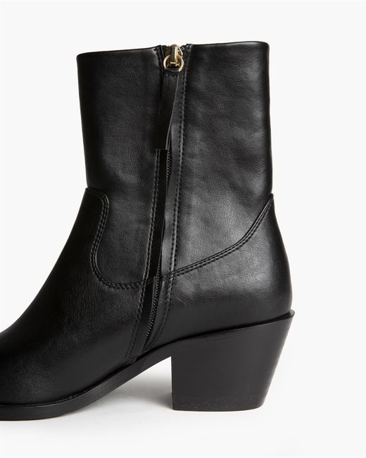 Botín estilo cowboy CORINA, Negro