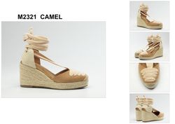 Corina Esparto Wedge M2321 Camel