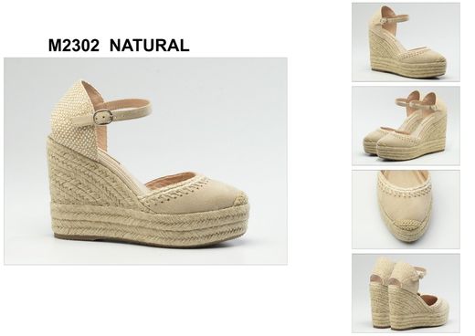 Cale en sparte indien naturel Corina Modèle M2302