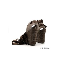 Cuña Esparto Marrón de Corina Modelo M3641