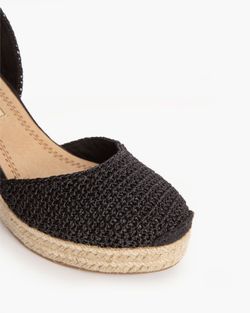 Cuña Valenciana Color Negro de Corina Modelo M4303