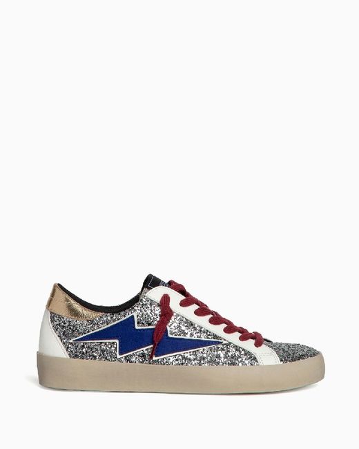 Baskets Corina Lightning Bordeaux-Bleu Modèle M4503