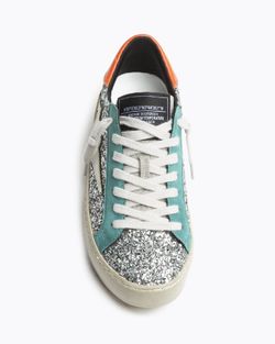 Chaussures de sport Corina Lightning Silver-Green-Orange Modèle M5505