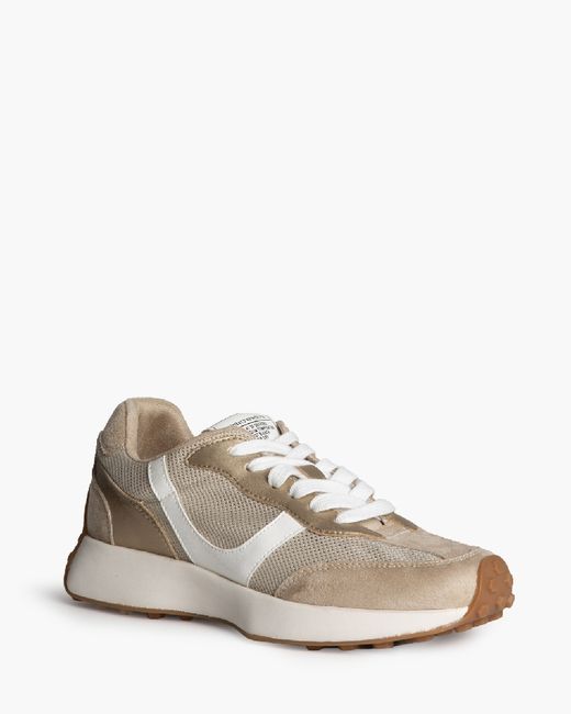 Deportivas Estilo Running Color Oro Corina Modelo M6070