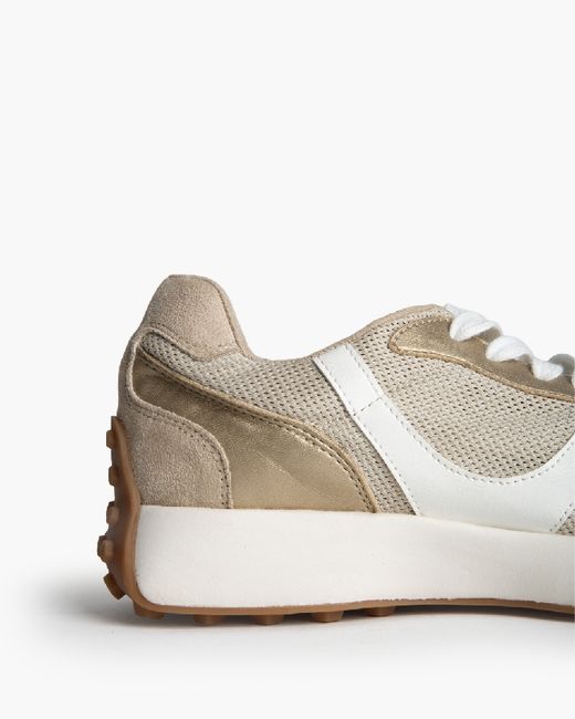 Deportivas Estilo Running Color Oro Corina Modelo M6070