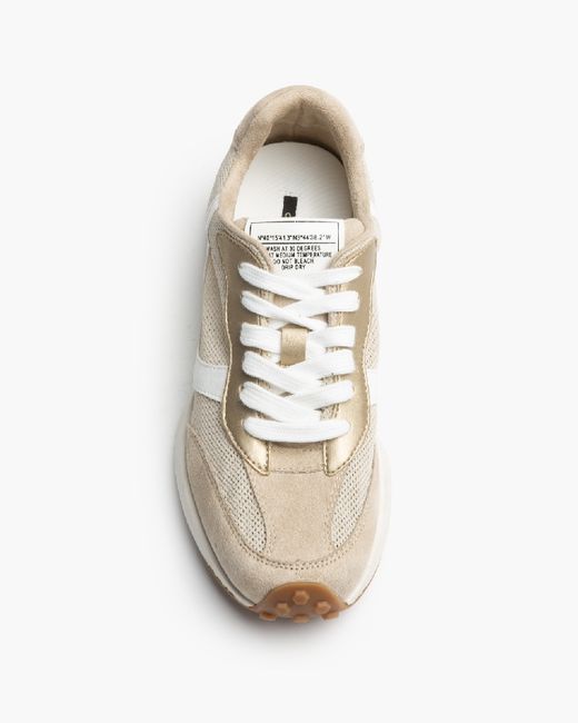 Deportivas Estilo Running Color Oro Corina Modelo M6070