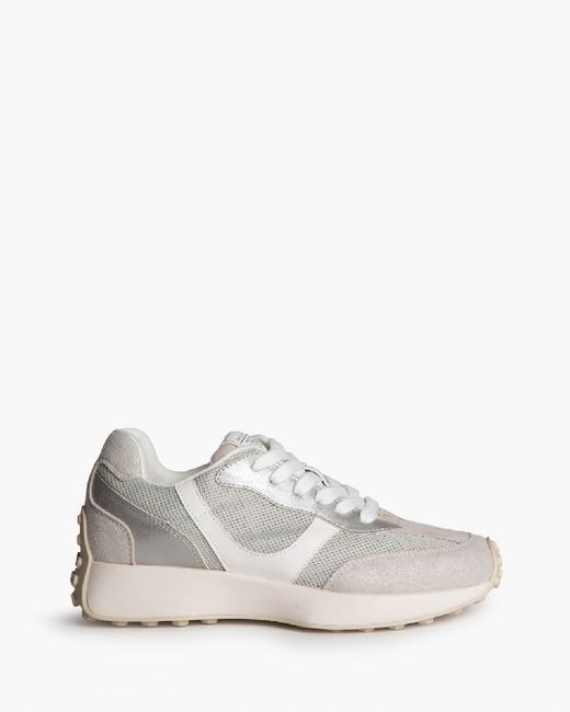 Deportivas Estilo Running Color Plata Corina Modelo M6070