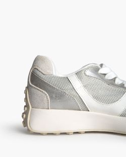 Deportivas Estilo Running Color Plata Corina Modelo M6070