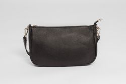 Petit Sac en Cuir Détail Chaîne Couleur Noir