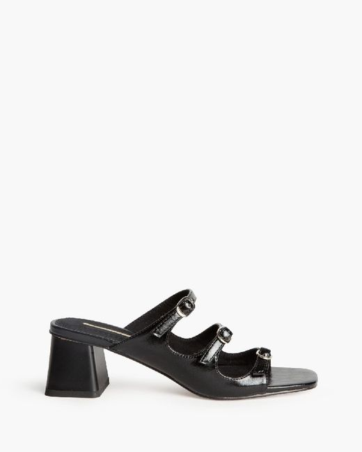 Sandalia Hebillas Negras Corina Modelo M5371