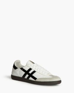 Baskets Couleur Blanc-Noir Corina Modèle M5520