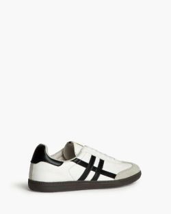 Baskets Couleur Blanc-Noir Corina Modèle M5520