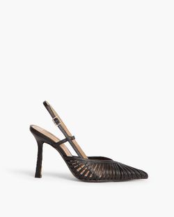 Talon Haut Slingback Couleur Noir de la marque Corina Modèle M4190