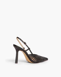 Talon Haut Slingback Couleur Noir de la marque Corina Modèle M4190