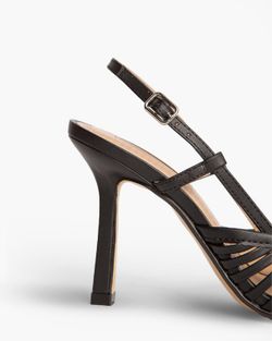 Talon Haut Slingback Couleur Noir de la marque Corina Modèle M4190