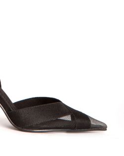 Slingback à talon haut Couleur Noir Marque Corina Modèle M4210