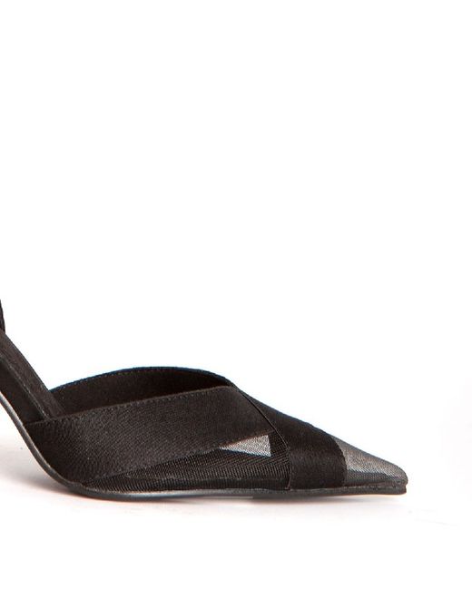 Slingback à talon haut Couleur Noir Marque Corina Modèle M4210