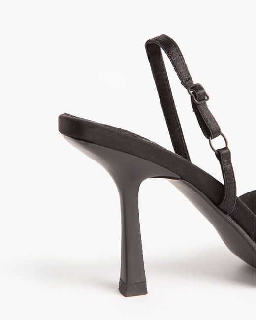 Slingback à talon haut Couleur Noir Marque Corina Modèle M4210