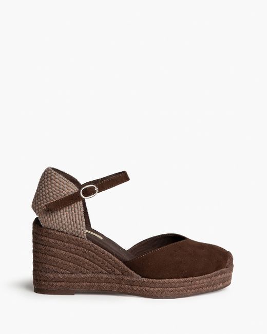 Valenciana de cuña marrón mujer Corina Modelo M6345