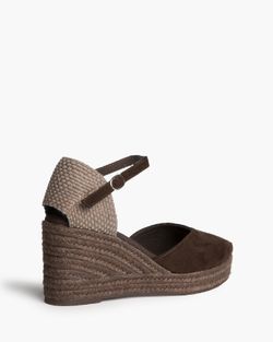 Valenciana de cuña marrón mujer Corina Modelo M6345