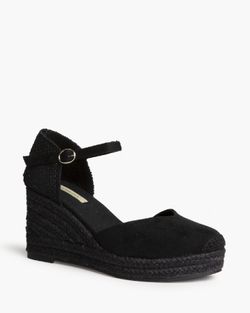 Valenciana de cuña negro mujer Corina Modelo M6345