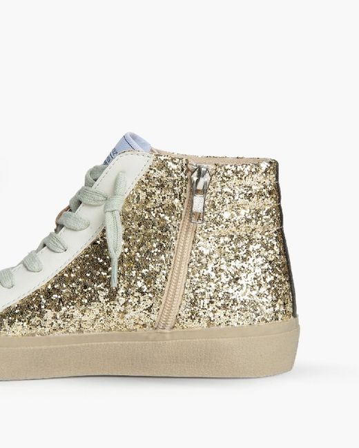 Baskets montantes cloutées Corina Gold modèle M5050