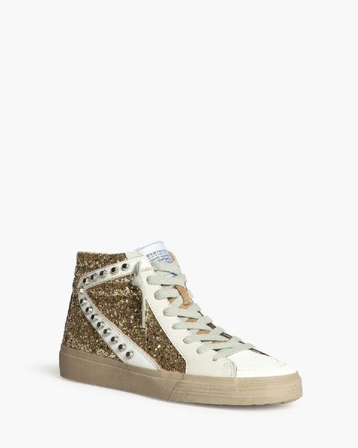 Baskets montantes cloutées Corina Gold modèle M5050