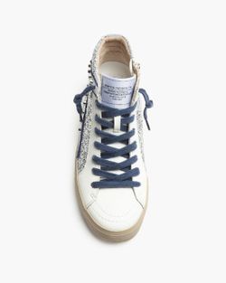 Corina – bottines cloutées argentées, modèle M5050