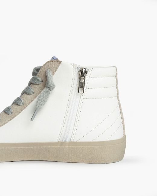 Corina – bottines cloutées blanches, modèle M5050