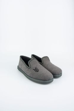 Chaussons homme gris Ref.8020G de la marque Canovas Ruiz