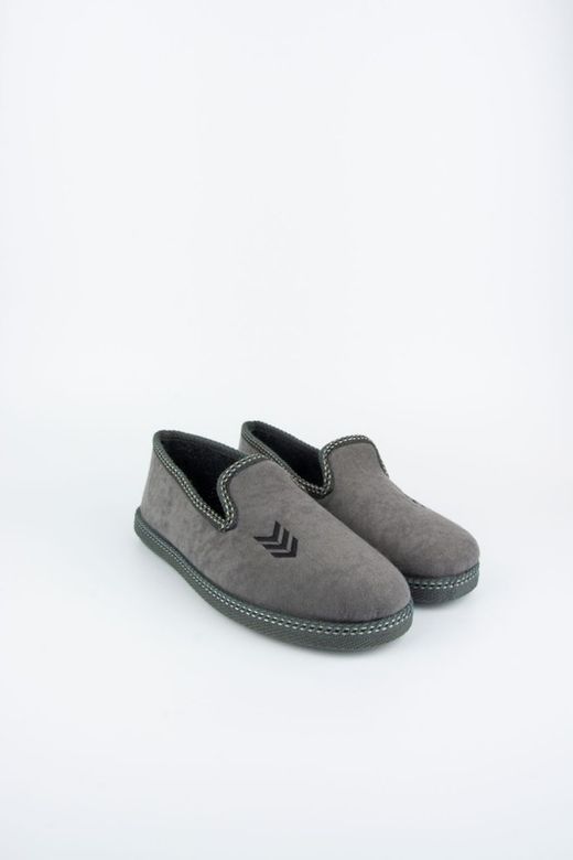 Chaussons homme gris Ref.8020G de la marque Canovas Ruiz