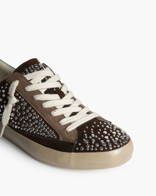 Zapatilla deportiva café estilo retro Corina modelo M6504