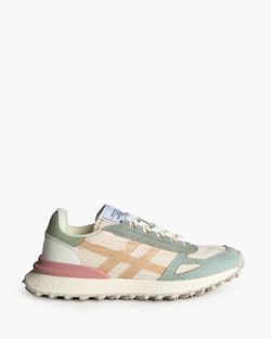 Chaussure de sport Corina Running Style couleur bleu clair-vert modèle M5120