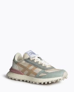 Chaussure de sport Corina Running Style couleur bleu clair-vert modèle M5120