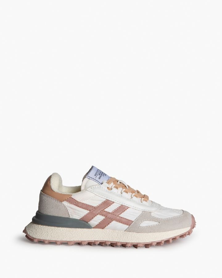 Zapatilla Deportiva Estilo Running Corina Color Rosa-Azul Modelo M6065 36