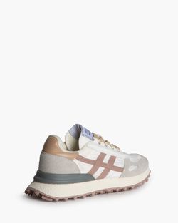 Zapatilla Deportiva Estilo Running Corina Color Rosa-Azul Modelo M6065