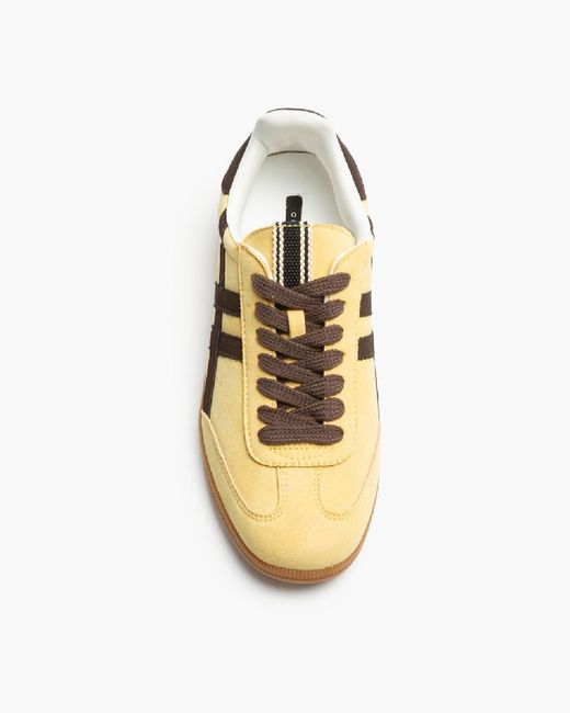 Baskets urbaines jaunes Corina modèle M5075